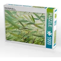 CALVENDO Grüner Bambus Nr. 2 1000 Teile Puzzle hoch 480x640mm, Sattler Heidemarie; 7299882