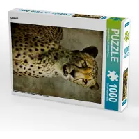 CALVENDO Gepard 1000 Teile Puzzle hoch 480x640mm, Dölling Angela; 7303685