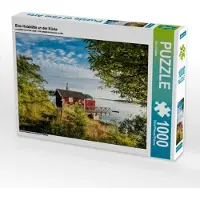CALVENDO Eine Holzhütte an der Küste 1000 Teile Puzzle quer 640x480mm, Ködder Rico; 7294556