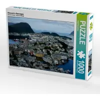CALVENDO Alesund in Norwegen 1000 Teile Puzzle quer 640x480mm, Bussenius Beate; 7326025