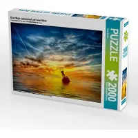 CALVENDO Eine Boje schwimmt auf dem Meer 2000 Teile Puzzle quer 900x670mm, Roder Peter; 7406746