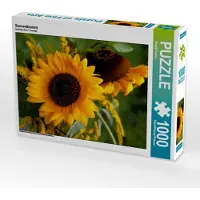 CALVENDO Sonnenblumen 1000 Teile Puzzle quer 640x480mm, Photon Vronja; 7450188