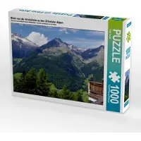 CALVENDO Blick von der Kristallalm zu den Zillertaler Alpen 1000 Teile Puzzle quer 640x480mm, Seidel Thilo; 7377373