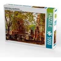 CALVENDO Buddha Statue im Wat Mahathat 1000 Teile Puzzle quer 640x480mm, Wittstock Ralf; 7360626