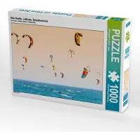 CALVENDO Kite-Surfer. Lefkada, Griechenland. 1000 Teile Puzzle quer 640x480mm, Tortora - www.aroundthelight.c; 7442111