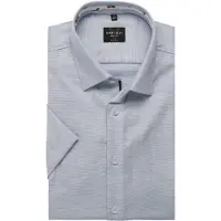 MARVELIS Kurzarmhemd , Damen, Gr. 39, N-Gr, bleu, Web, Obermaterial: 100% Baumwolle, tailliert normal, Hemden Kurzarmhemd, bügelleicht, körpernah, Businesshemd