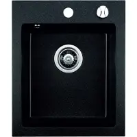 Sonstiges Einbauspüle Granitspüle Küchenspüle Spülbecken Spüle 48,5x40,5; Schwarz