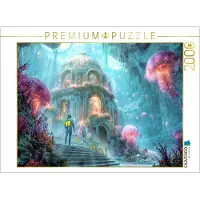 CALVENDO Puzzle: Märchenschlösser | 2000 Teile, fertige Größe: 90 x 67 cm | Fotopuzzle für entspannte Stunden
