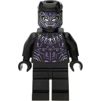 LEGO Marvel Minifigur Black Panther König T’Challa