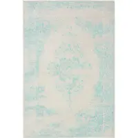 Interiyou Teppich Sintra Cream/Türkis 120x170 cm