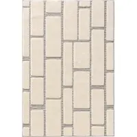 Interiyou Teppich Verona Cream/Grau A5 200x300 cm