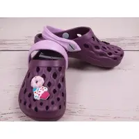 Camminare Mädchen Strandschuhe Hausschuhe violett mit Ziernadeln