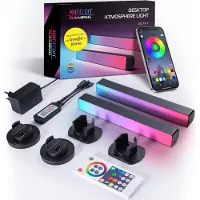 Xantron LED Lightbar Gaming LED Beleuchtung/LED Hintergrundbeleuchtung Ambilight RGB Light Bar