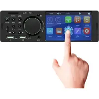 Alle Hersteller Universal 4 Car Radio HD MP5 Player Dual USB Telescopic Audio Multimedia Rückwärtsparkbild ohne Kamera