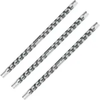 ALKAN 3 Aufsteckschiene Klemmleiste Nusshalter Aufsteckleiste f. Nüsse 1/4" 3/8" 1/2"