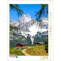 CALVENDO Puzzle, Motiv: Sulzenalm | 1000 Teile, fertige Größe: 64 x 48 cm | Fotopuzzle für entspannte Stunden