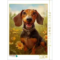 CALVENDO Puzzle – Blumenwiese, Freundschaft | 1000 Teile, fertige Größe: 64 x 48 cm | Fotopuzzle für entspannte Stunden