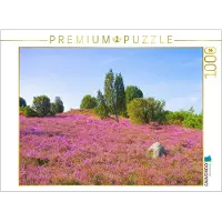 CALVENDO Puzzle "Lüneburger Heide" | 1000 Teile, fertige Größe: 64 x 48 cm | Fotopuzzle für entspannte Stunden