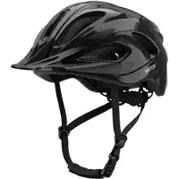 Vayox Fahrradhelm Speed VA0425BGL Verstellbar von 58 bis 61 CM - Größe L - mit LED-Beleuchtung - Belüfteter - Schwarz