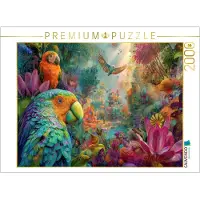 CALVENDO Puzzle – Dschungelzauber | 2000 Teile, fertige Größe: 90 x 67 cm | Fotopuzzle für entspannte Stunden