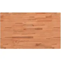 Syfax Waschtischplatte 100x60x4 cm Massivholz Buche