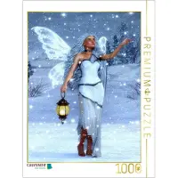CALVENDO Puzzle, Schneefall | 1000 Teile, fertige Größe 64 x 48 cm | Fotopuzzle für entspannte Stunden