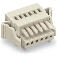 Wago 733-108/037-000 1-Leiter-Federleiste,CAGE CLAMP,0,5 mm2,lichtgrau 733108037000 - 50 Stück