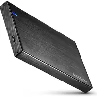 Axagon EE25-XA6C Kompakte Aluminium USB-C 5Gbps – SATA 6G externe Box für 2.5" SSD/HDD, HDD / SSD-Gehäuse, 2.5", SATA, Serial ATA II, Serial ATA III, 5 Gbit/s, USB Anschluss, Schwarz