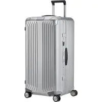 Samsonite Lite-Box Alu Trunk 80cm mit 4 Rollen Aluminium