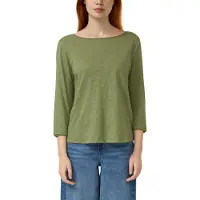s.Oliver Red Label Langarmshirt aus Flammgarn