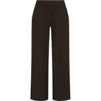 MAC Leinenhose "CHIARA BELT" Sommerhose Wide Fit, mit geradem, weitem Bein