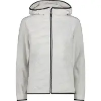 CMP Damen Jacke Jacket Hybrid FIX Hood Weiß 48