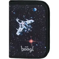 Baagl Schultasche, einteilig, Pixel Space Design