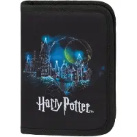 Baagl Federmäppchen für Mädchen Jungen - Schüleretui, Federtasche, Federmappe für Schrein - Etui, Federpenal, Schulmäppchen (Harry Potter Hogwarts Lumos)