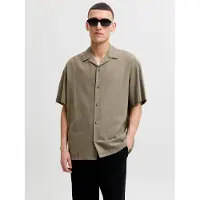 Jack & Jones Summer Linen Blend Resort Kurzarmhemd