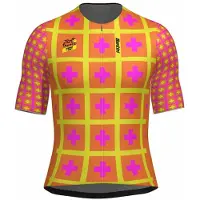Santini Tdffaz Grand Départ Suisse Kurzarm-radtrikot
