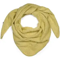 StyleBREAKER Dreieckstuch "Strick Dreiecktuch meliert", Damen, grün (limettengrün), Obermaterial: 80% Viskose CV. 20% Wolle WO., Modisch, Modetücher Dreieckstuch