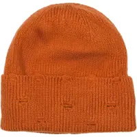 StyleBREAKER Strickmütze "Strickmütze mit Rippenmuster und Rissen" 1 Stk.
