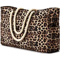 Sonstiges Oscaurt Strandtasche Damen Groß Wasserdicht Leopard Streifen Tote Bag