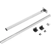 Gistuch 730 mm/28,7 Zoll faltbarer Tischbein abnehmbarer Aluminiumlegierung für Wohnmobilanhänger Wohnmobil Wandmontage Schreibtisch