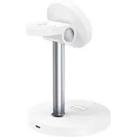 XO Xocx038wh Drahtloses Ladegerät Silber Silber One Size