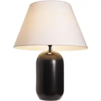 Pauleen Tischleuchte MYSTIC SHINE, weiß/schwarz, Höhe 45 cm