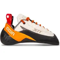 Ocun Jett LU - Allround-Kletterschuh mit Schnürung, Farbe:Grey / Orange, Größe:6 UK / 39