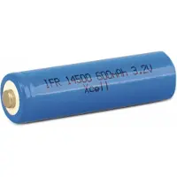 Xcell Mignon-Solar Akku IFR14500 AA, 3,2 V-, 600 mAh, LiFePO4
