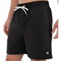 Hurley - Volley Icon Solid 17' - Badehose Gr S schwarz