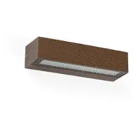 Faro 71911, Wandbeleuchtung für den Außenbereich, Rostfarbe, Aluminium, IP65, I, 8 W