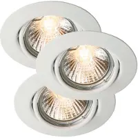 Nordlux Triton excl. Leuchtmittel Einbauleuchte weiss,,A+,54540101