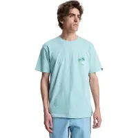 Quiksilver - EVO Learning From Nature S/S - T-Shirt Gr XL türkis