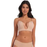 Magic bodyfashion Bügelloser BH "V-Bra" extrem tief fallender Ausschnitt und extra tiefer Rücken