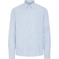 Blend Langarmhemd "BHDARIS SLUB L/S" Regular Fit, aus Baumwolle, mit Knopfleiste